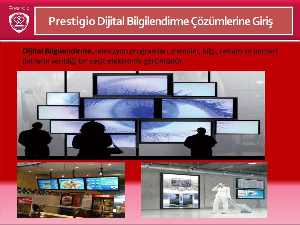 programları, menüler, bilgi, reklam ve