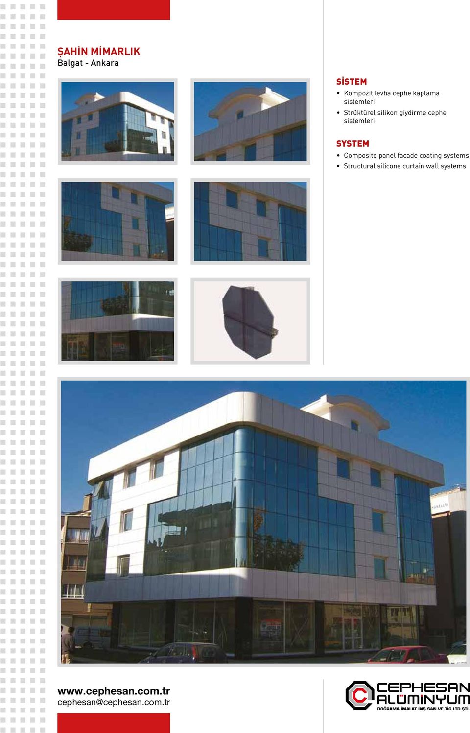 giydirme cephe Composite panel facade