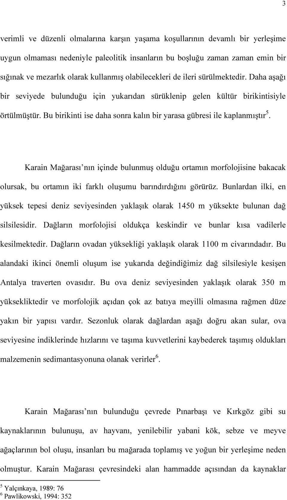 Bu birikinti ise daha sonra kalın bir yarasa gübresi ile kaplanmıştır 5.