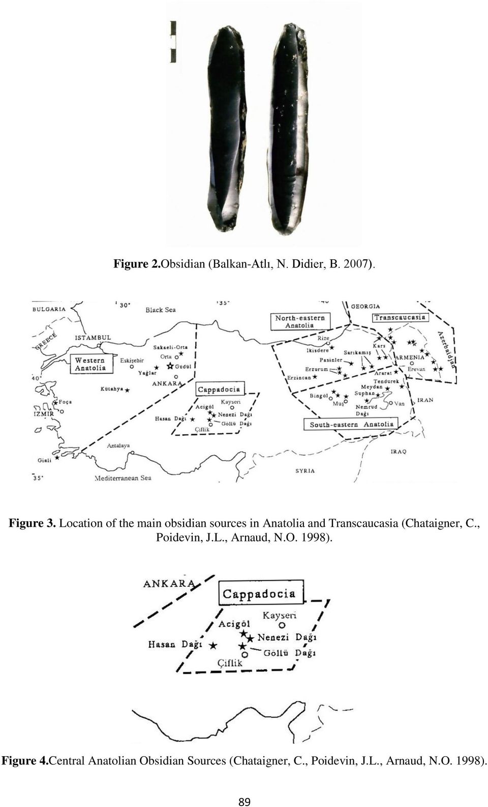 (Chataigner, C., Poidevin, J.L., Arnaud, N.O. 1998). Figure 4.