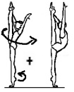 21. Foutté Bacak en az 2 şekil; ile yatayda; bacak en az 2 şekil ile yatayın üzerinde 22.