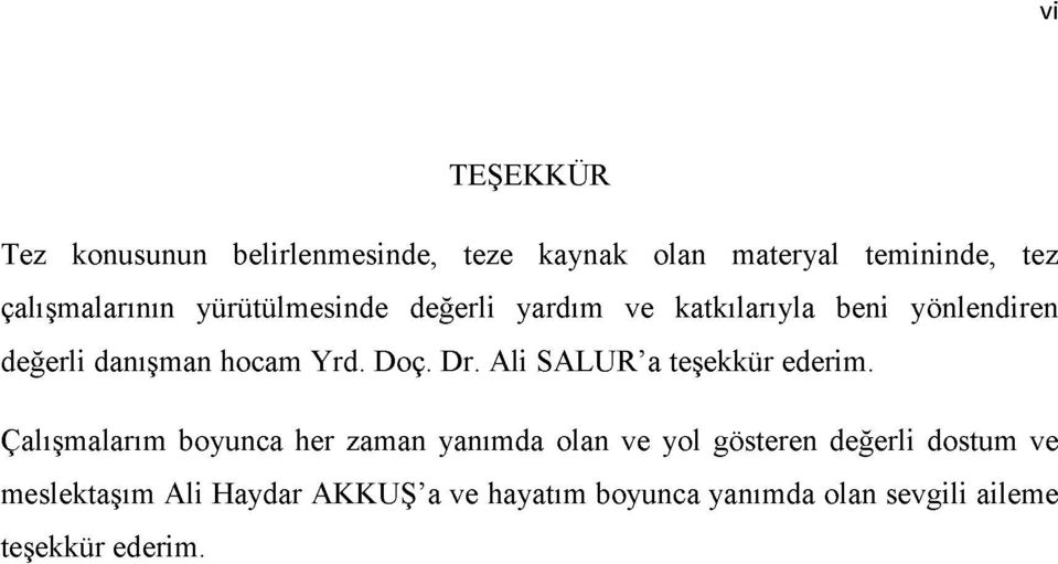 Ali SALUR a teşekkür ederim.