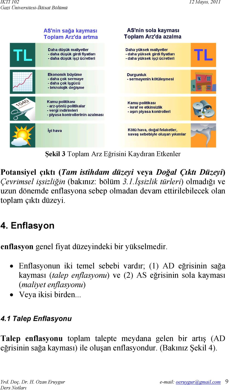 Enflasyon enflasyon genel fiyat düzeyindeki bir yükselmedir.