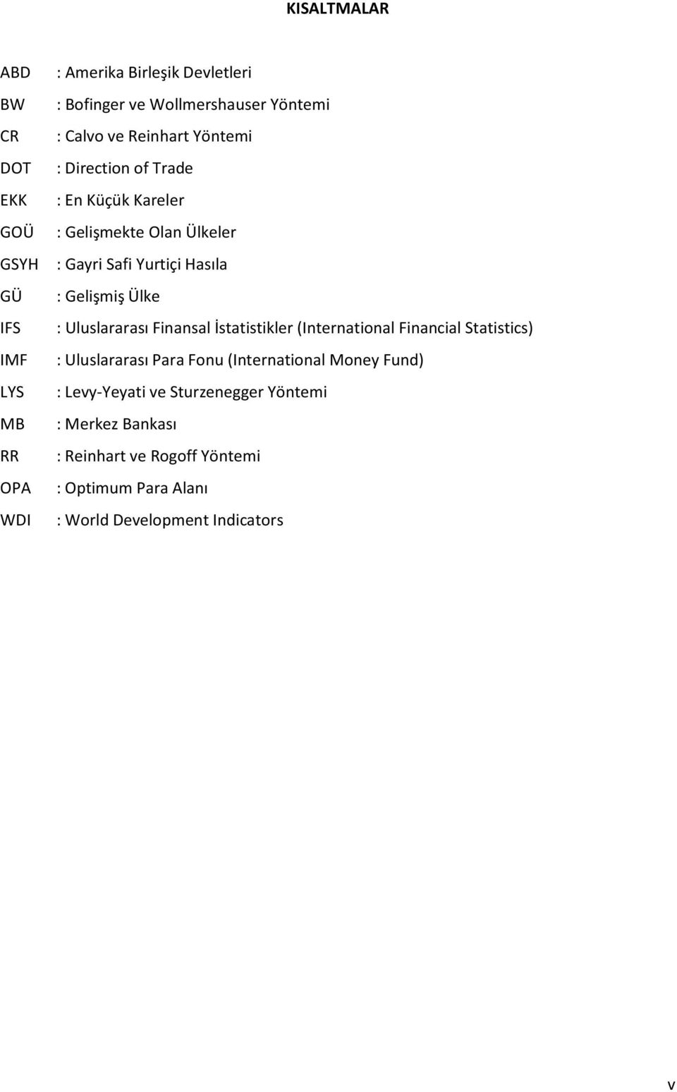 Ülke : Uluslararası Finansal İstatistikler (International Financial Statistics) : Uluslararası Para Fonu (International Money Fund) :