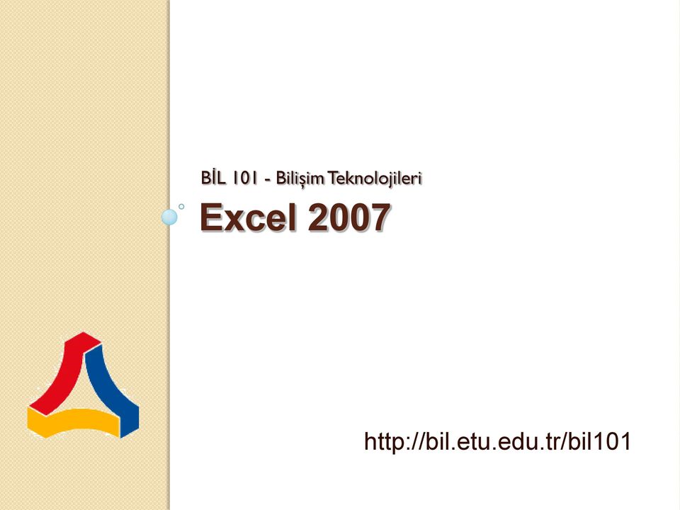 Excel 2007