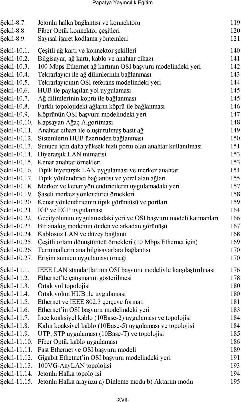 Tekrarlayıcının OSI referans modelindeki yeri 144 Şekil-10.6. HUB ile paylaşılan yol uygulaması 145 Şekil-10.7. Ağ dilimlerinin köprü ile bağlanması 145 Şekil-10.8.