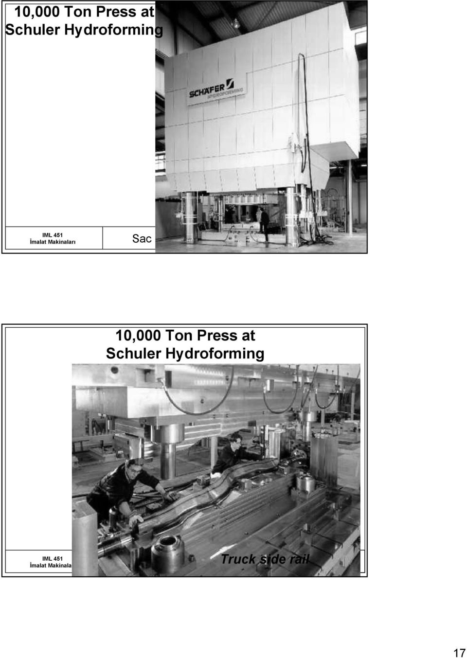 33 10,000 Ton Press at Schuler 34 Sac