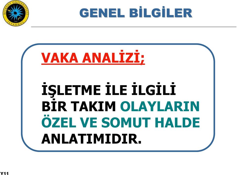 İLGİLİ BİR TAKIM