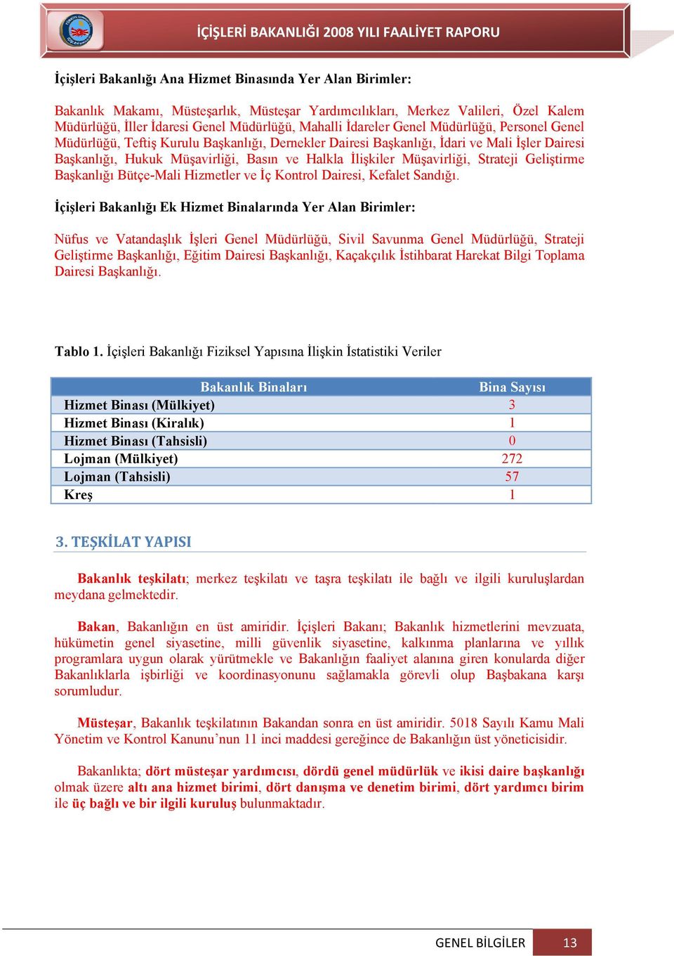 Müşavirliği, Strateji Geliştirme Başkanlığı Bütçe-Mali Hizmetler ve İç Kontrol Dairesi, Kefalet Sandığı.