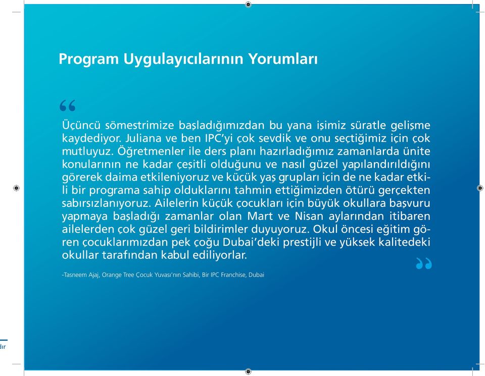 etkili bir programa sahip olduklarını tahmin ettiğimizden ötürü gerçekten sabırsızlanıyoruz.