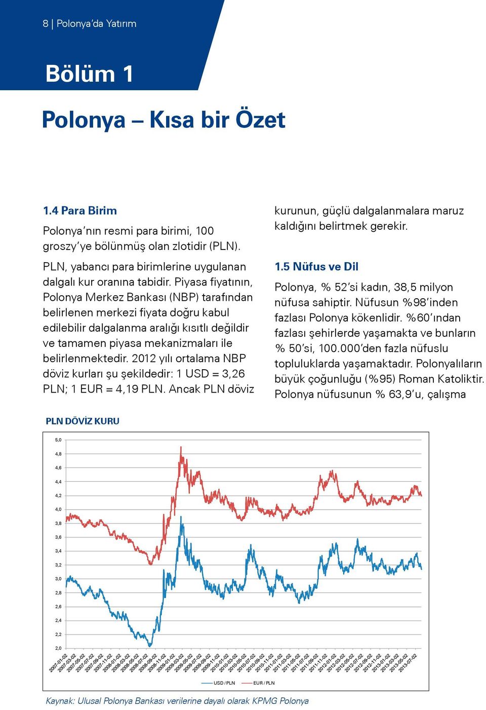 Piyasa fiyatının, Polonya Merkez Bankası (NBP) tarafından belirlenen merkezi fiyata doğru kabul edilebilir dalgalanma aralığı kısıtlı değildir ve tamamen piyasa mekanizmaları ile belirlenmektedir.