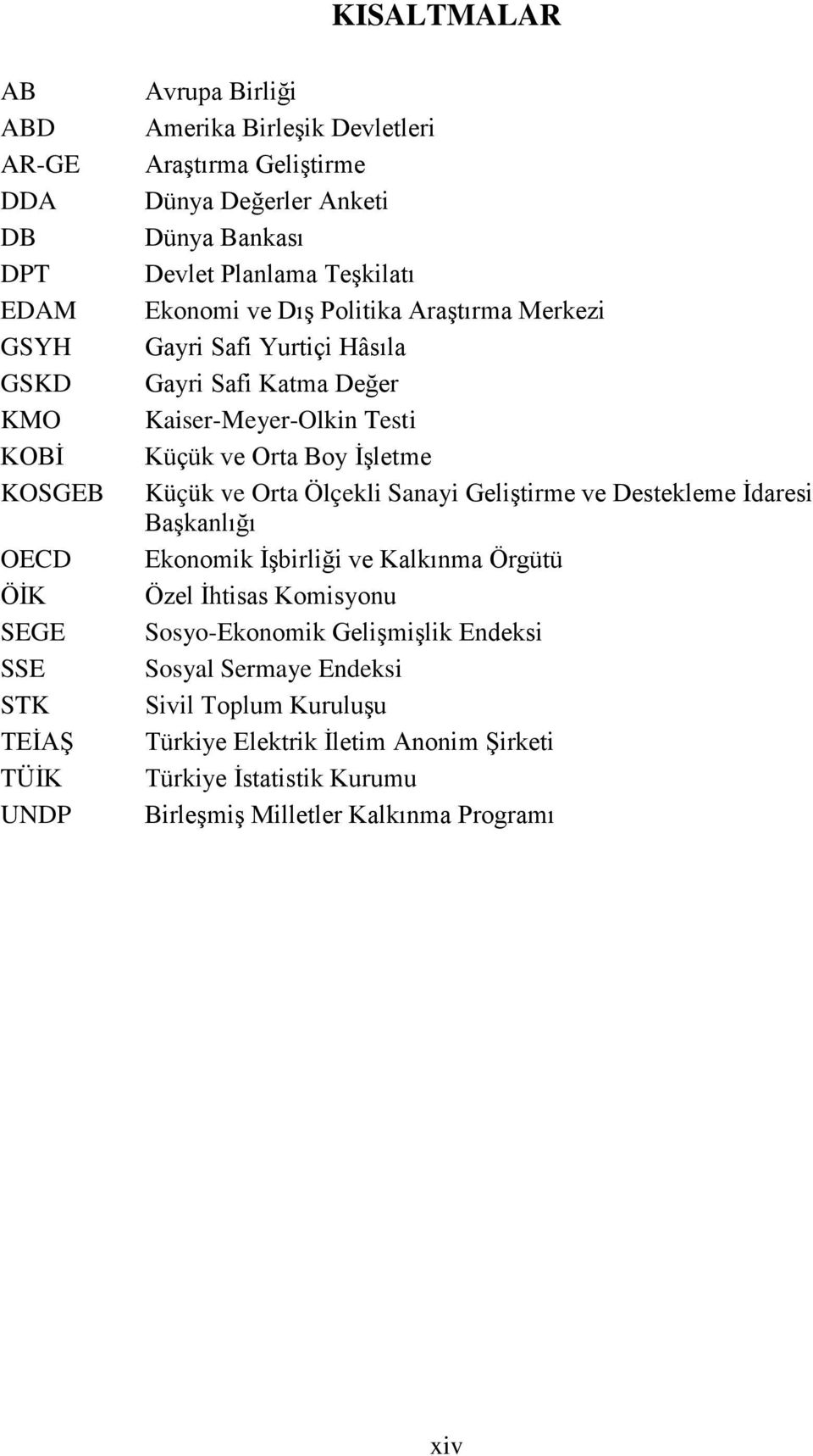 Testi Küçük ve Orta Boy İşletme Küçük ve Orta Ölçekli Sanayi Geliştirme ve Destekleme İdaresi Başkanlığı Ekonomik İşbirliği ve Kalkınma Örgütü Özel İhtisas Komisyonu