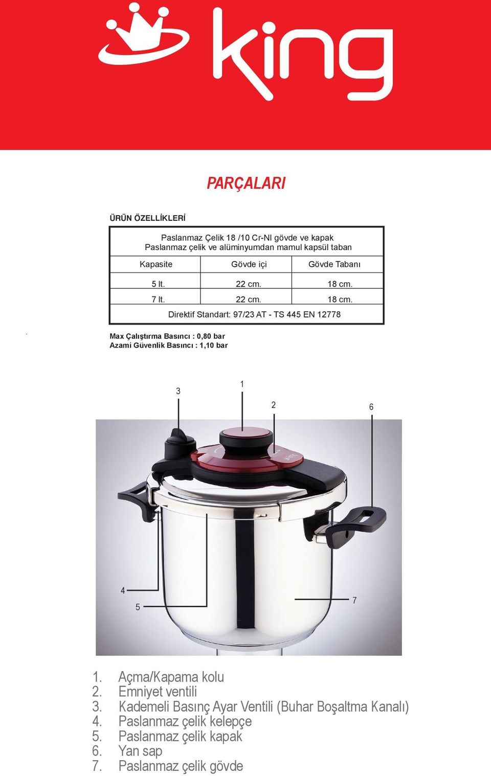 7 lt. 22 cm. 18 cm.