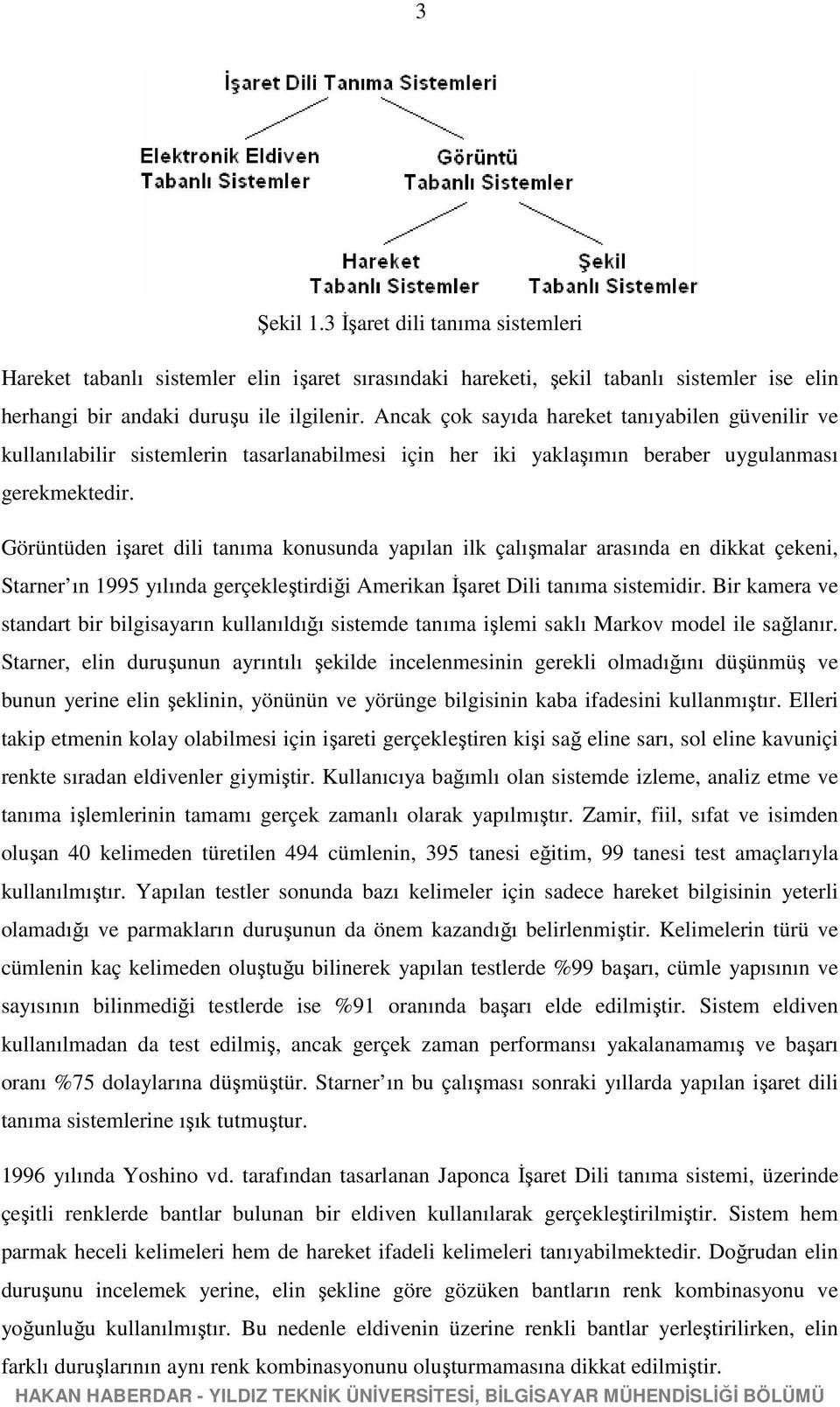 Görünüden şare dl anıma konusunda yapılan lk çalışmalar arasında en dkka çeken, Sarner ın 995 yılında gerçekleşrdğ Amerkan İşare Dl anıma ssemdr.