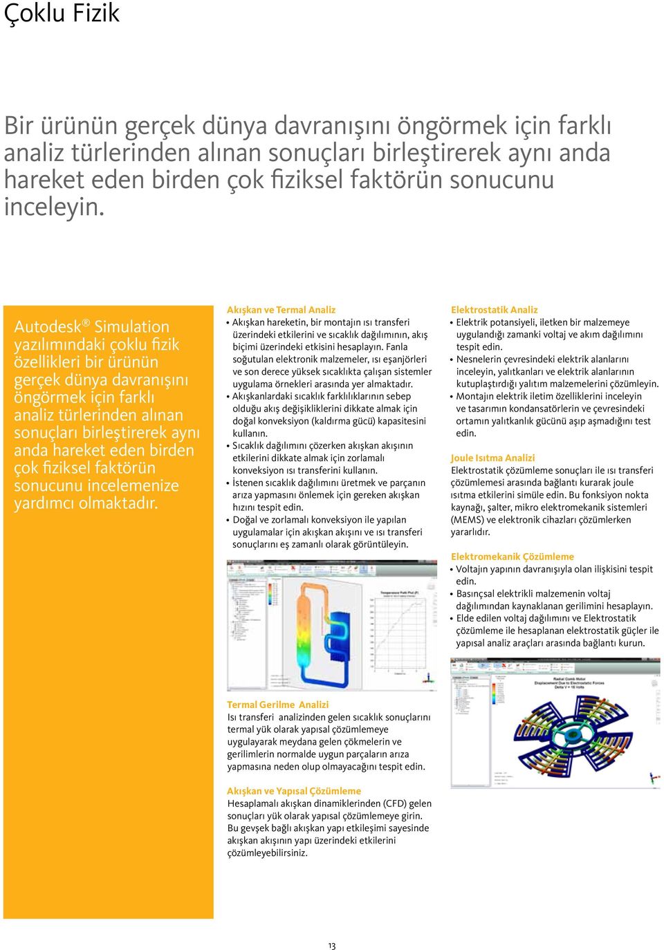 fiziksel faktörün sonucunu incelemenize yardımcı olmaktadır.