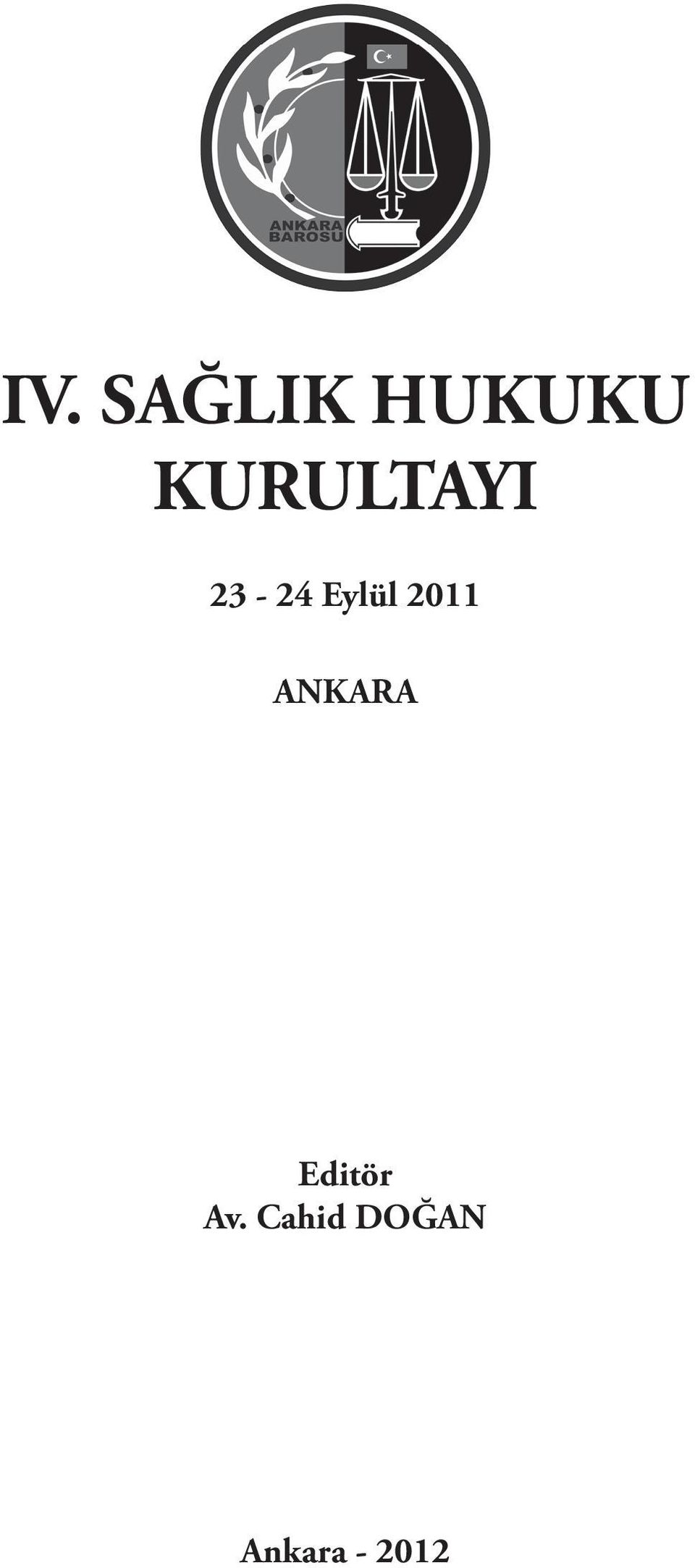 2011 ANKARA Editör Av.