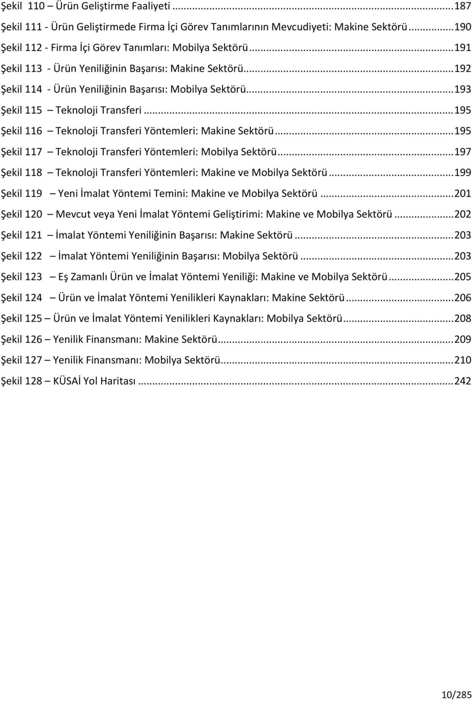 .. 195 Şekil 116 Teknoloji Transferi Yöntemleri: Makine Sektörü... 195 Şekil 117 Teknoloji Transferi Yöntemleri: Mobilya Sektörü.