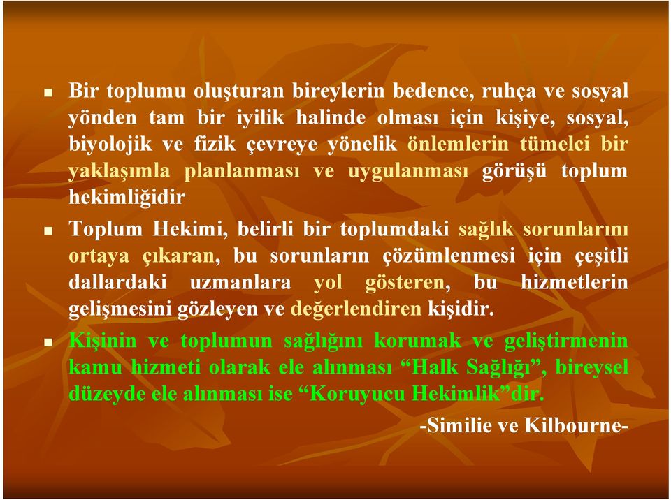 bu sorunların çözümlenmesi öü iii için çeşitli dallardaki uzmanlara yol gösteren, bu hizmetlerin gelişmesini gözleyen ve değerlendiren kişidir.