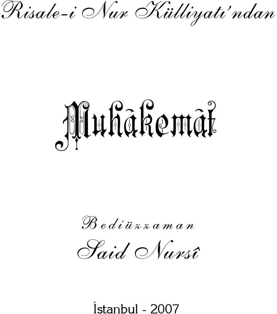 Muhâkemât