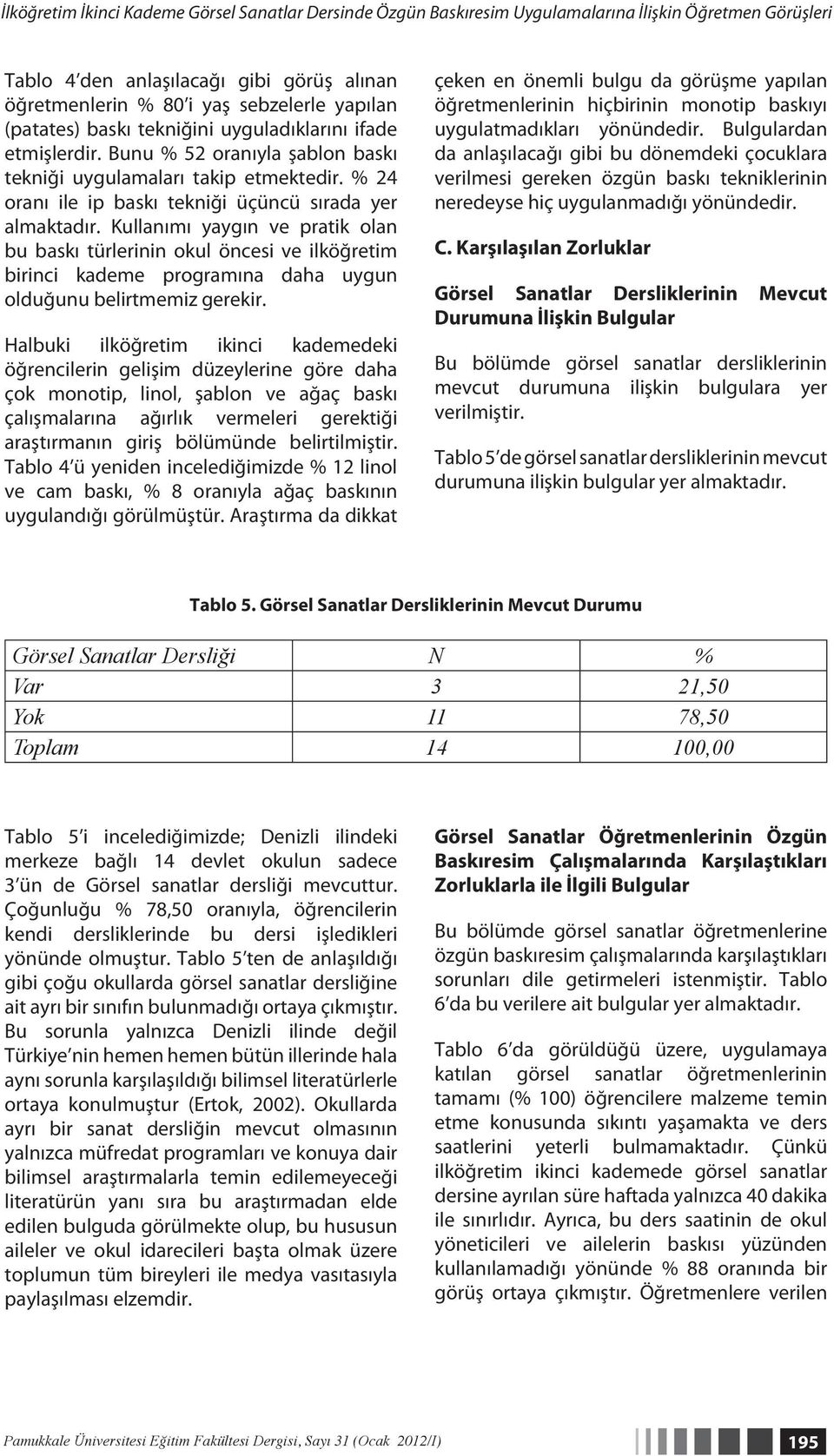 Kullanımı yaygın ve pratik olan bu baskı türlerinin okul öncesi ve ilköğretim birinci kademe programına daha uygun olduğunu belirtmemiz gerekir.