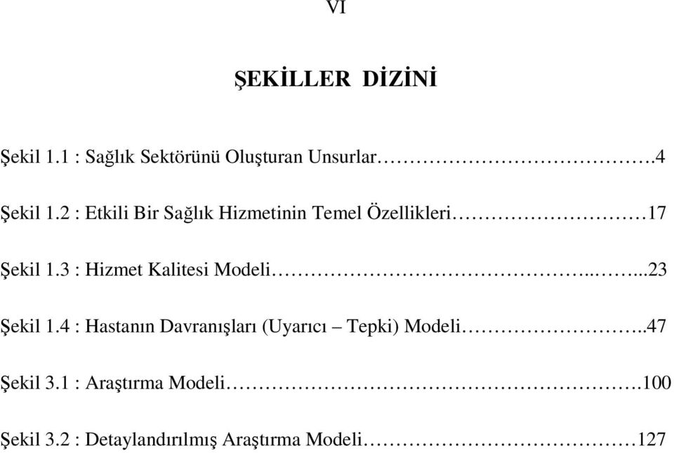 3 : Hizmet Kalitesi Modeli.....23 Şekil 1.