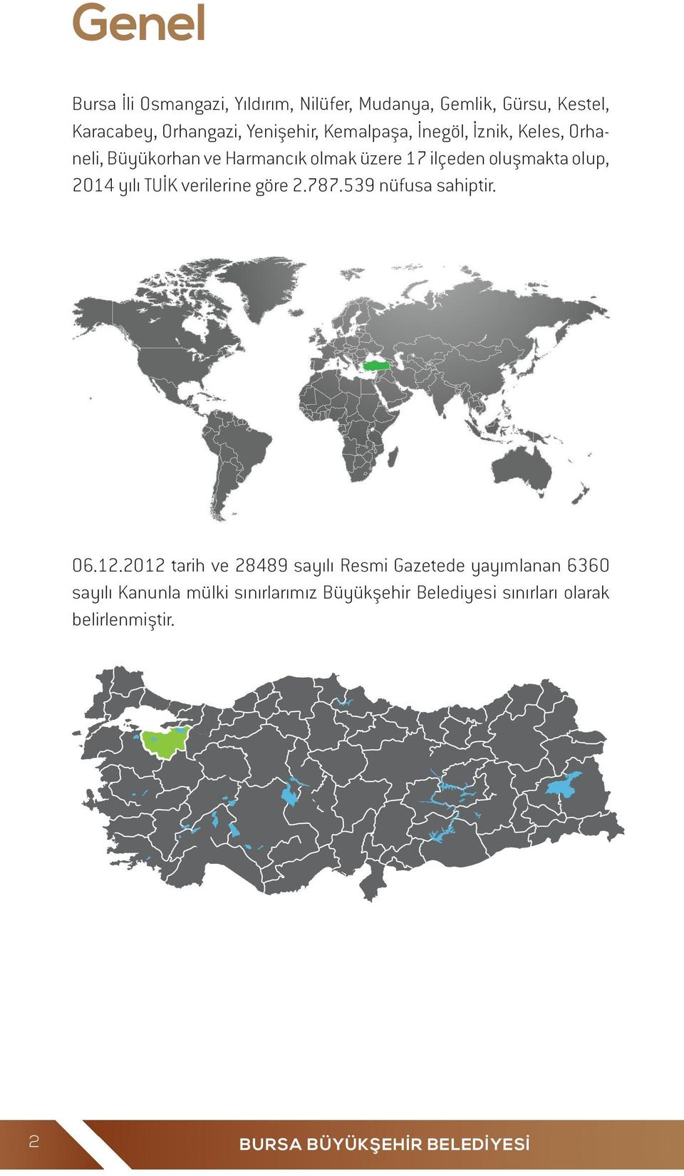 yılı TUİK verilerine göre 2.787.539 nüfusa sahiptir. 06.12.