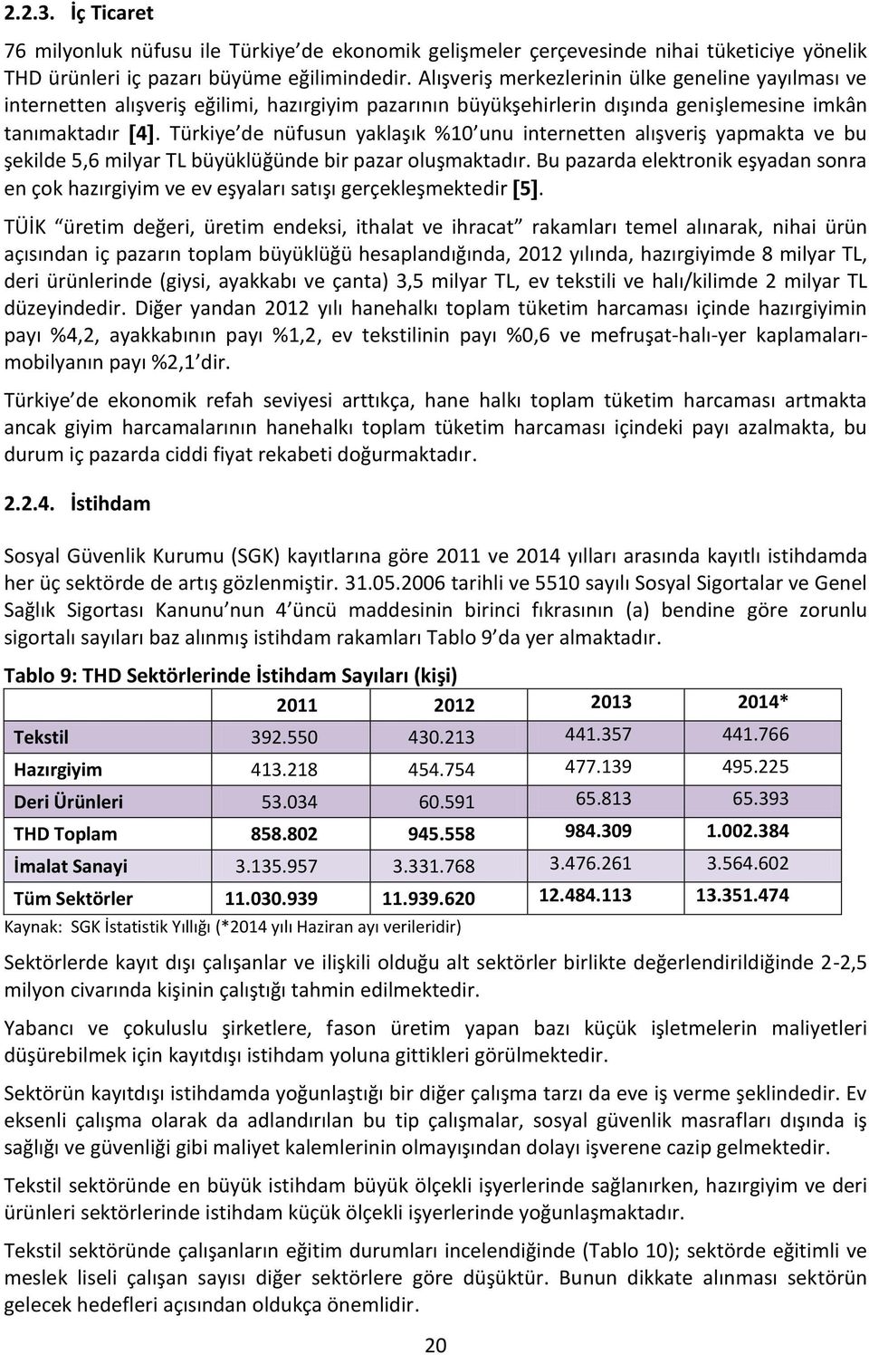 Türkiye de nüfusun yaklaşık %10 unu internetten alışveriş yapmakta ve bu şekilde 5,6 milyar TL büyüklüğünde bir pazar oluşmaktadır.