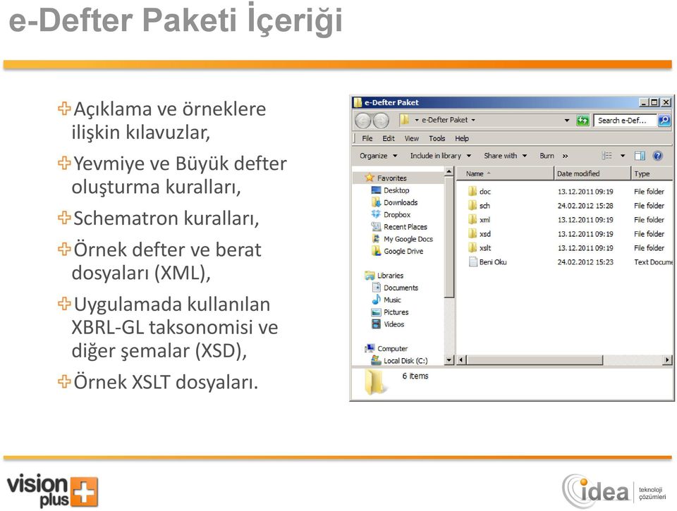 Schematron kuralları, Örnek defter ve berat dosyaları (XML),