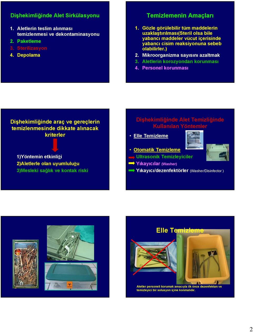 Aletlerin korozyondan korunması 4.