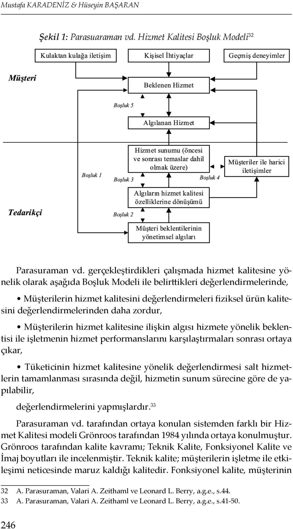 değerlendirmelerinden daha zordur, Müşterilerin hizmet kalitesine ilişkin algısı hizmete yönelik beklentisi ile işletmenin hizmet performanslarını karşılaştırmaları sonrası ortaya çıkar, Tüketicinin