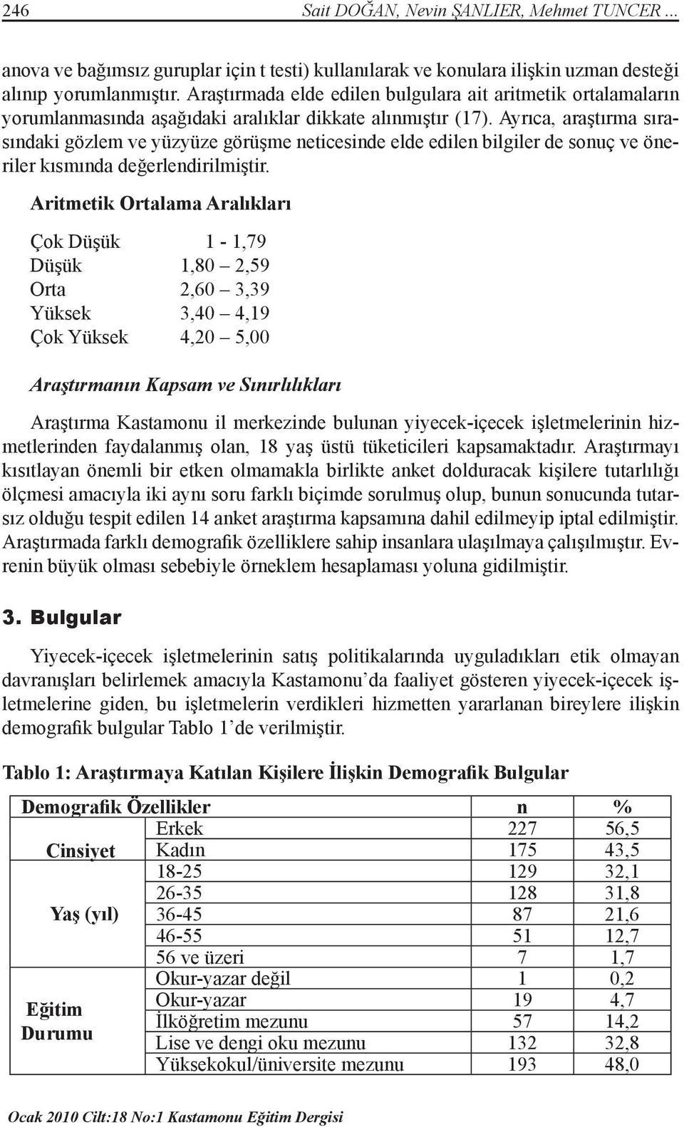 Ayrıca, araştırma sırasındaki gözlem ve yüzyüze görüşme neticesinde elde edilen bilgiler de sonuç ve öneriler kısmında değerlendirilmiştir.