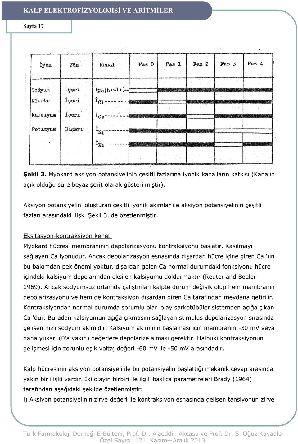 Eksitasyon-kontraksiyon keneti Myokard hücresi membranının depolarizasyonu kontraksiyonu başlatır. Kasılmayı sağlayan Ca iyonudur.