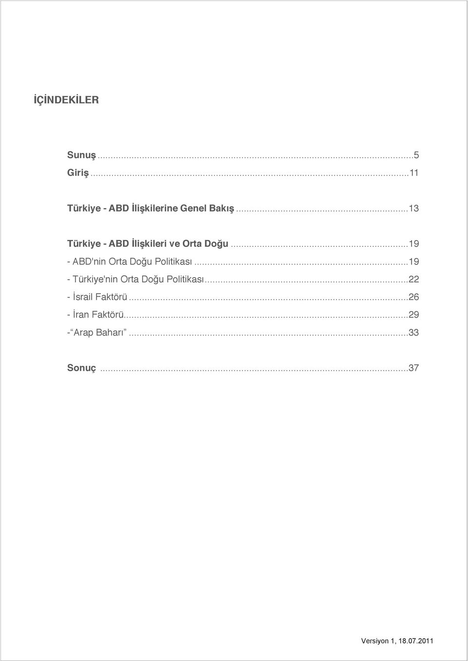 ..13 Türkiye - ABD İlişkileri ve Orta Doğu.