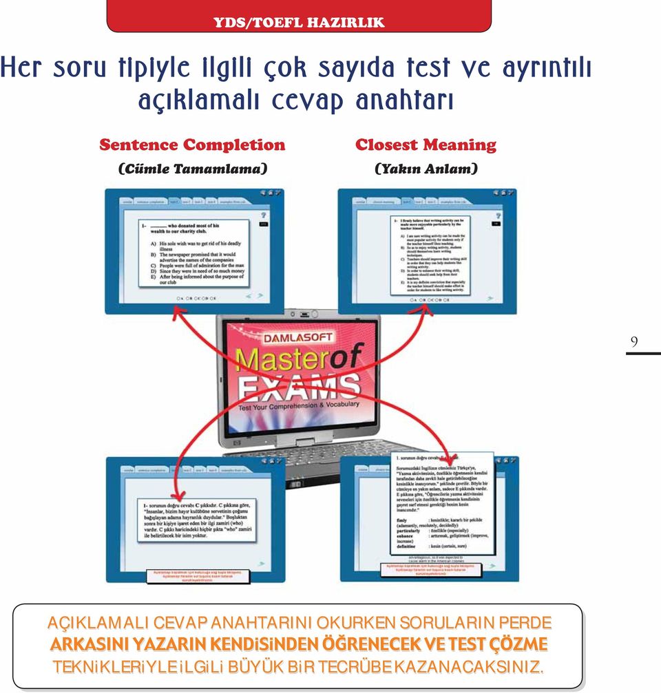 AÇIKLAMALI CEVAP ANAHTARINI OKURKEN SORULARIN