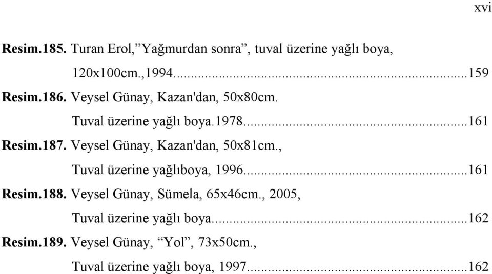 Veysel Günay, Kazan'dan, 50x81cm., Tuval üzerine yağlıboya, 1996...161 Resim.188.