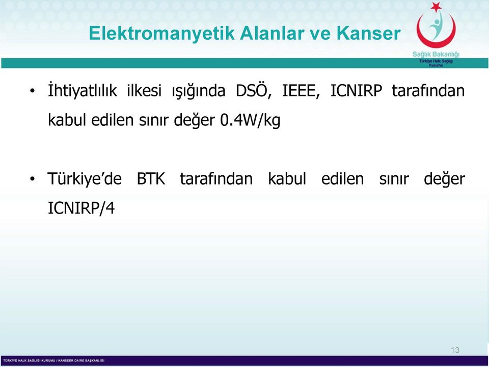 sınır değer 0.