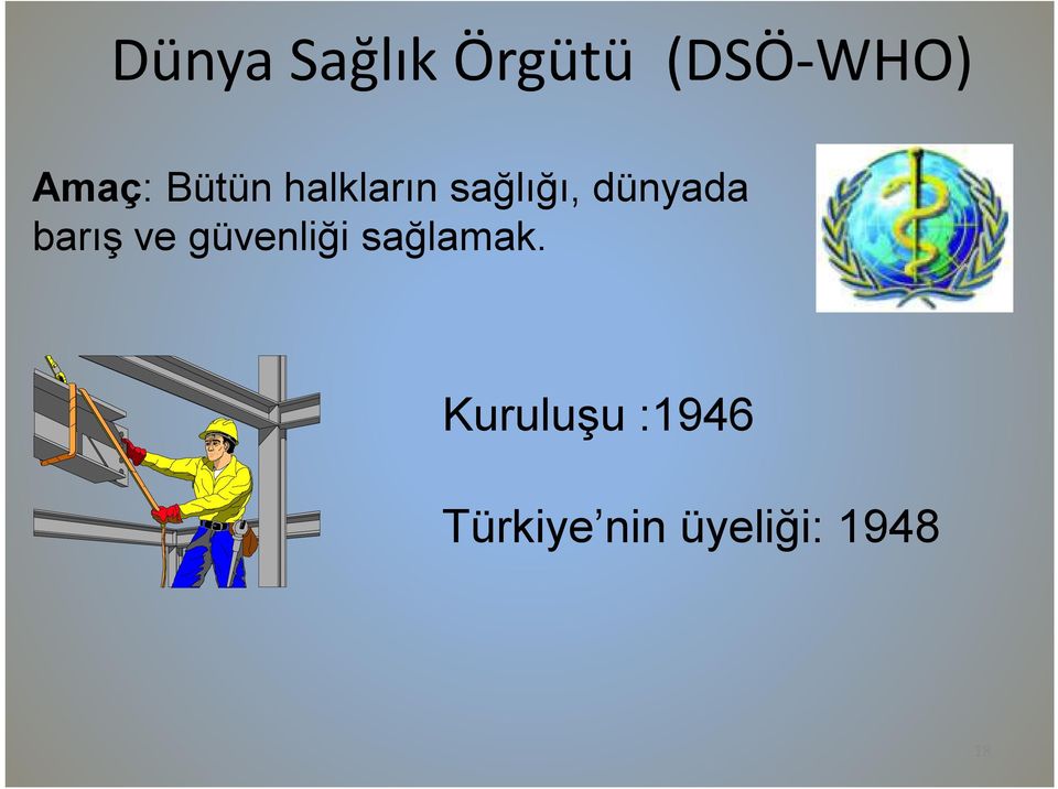 barış ve güvenliği sağlamak.