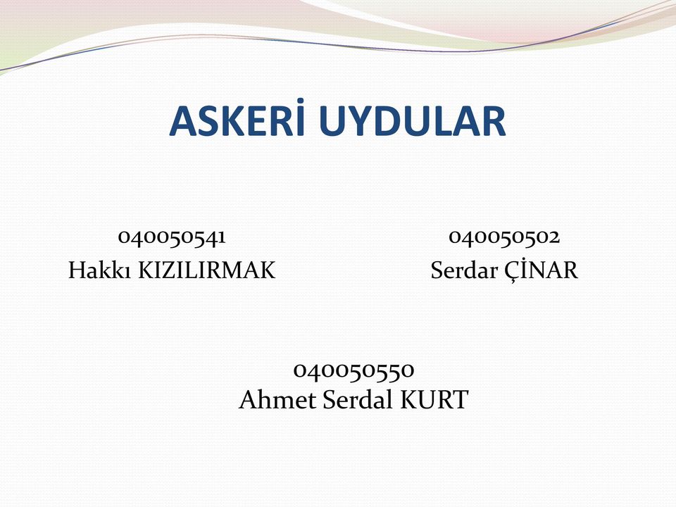 KIZILIRMAK 040050502