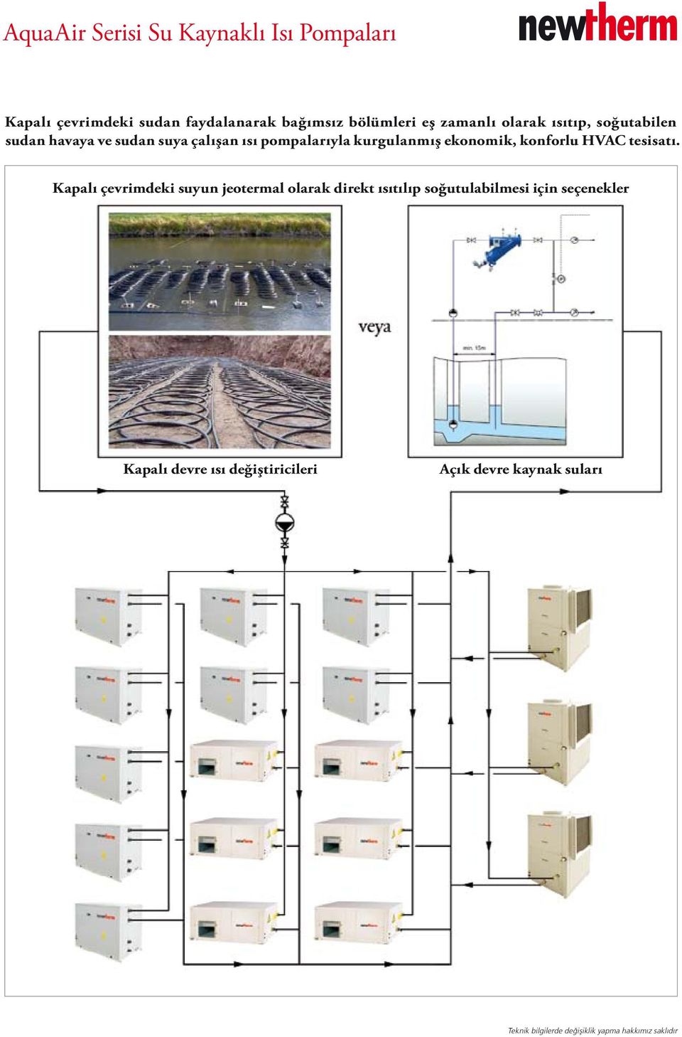 ekonomik, konforlu HVAC tesisatı.