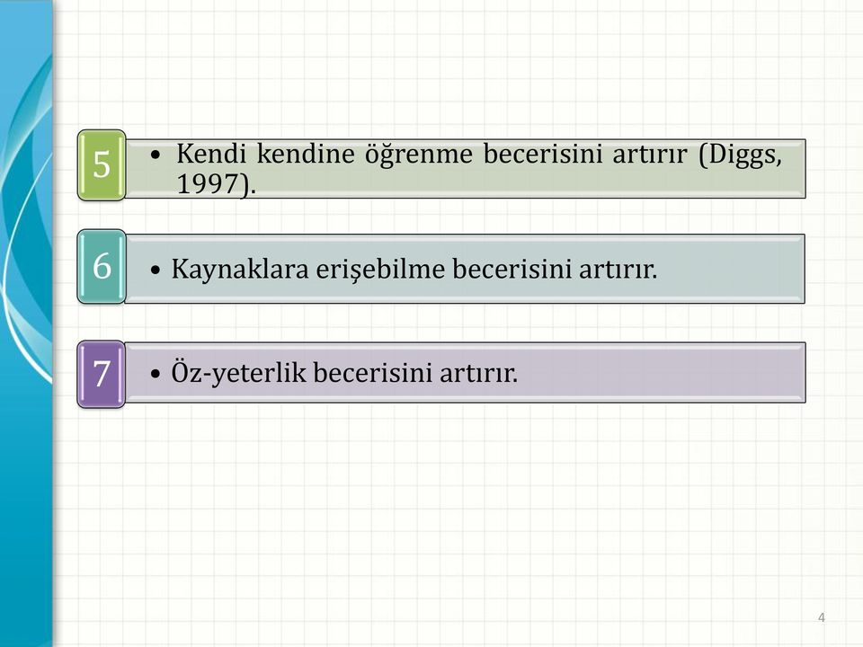 Kaynaklara erişebilme becerisini