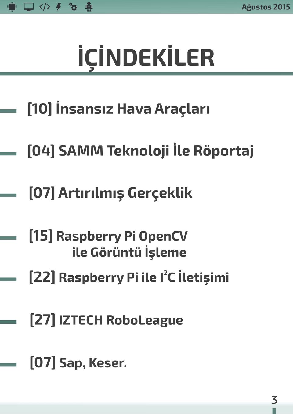 Raspberry Pi OpenCV ile Görüntü İşleme 2 [22] Raspberry