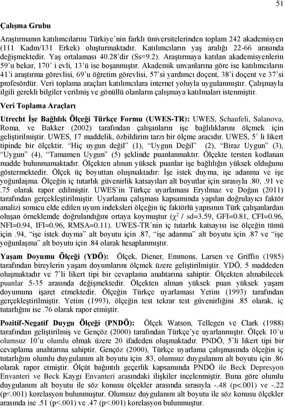 Akademik unvanlarına göre ise katılımcıların 41 i araştırma görevlisi, 69 u öğretim görevlisi, 57 si yardımcı doçent, 38 i doçent ve 37 si profesördür.