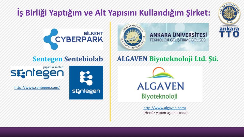 ALGAVEN Biyoteknoloji Ltd. Şti. http://www.