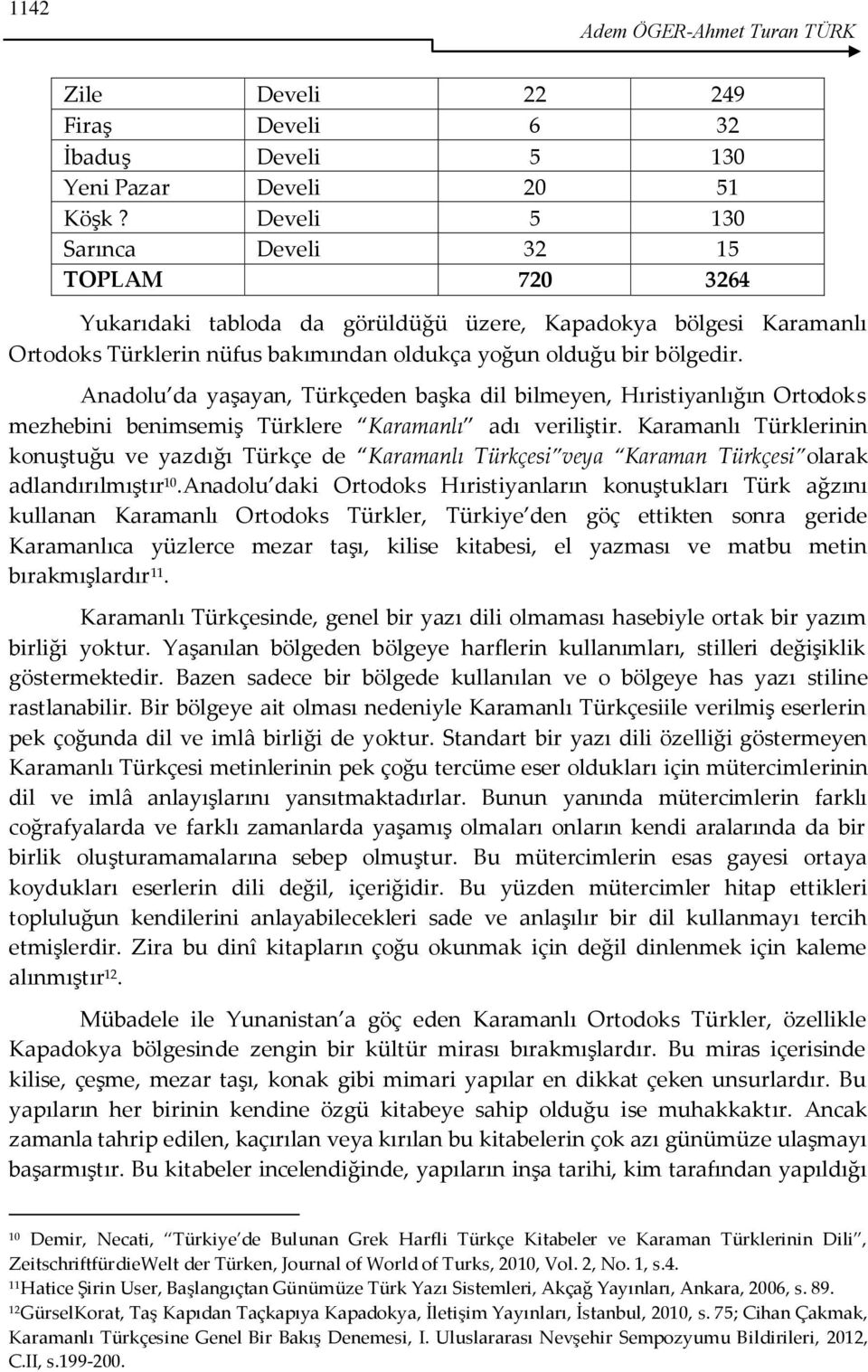 Anadolu da yaşayan, Türkçeden başka dil bilmeyen, Hıristiyanlığın Ortodoks mezhebini benimsemiş Türklere Karamanlı adı veriliştir.