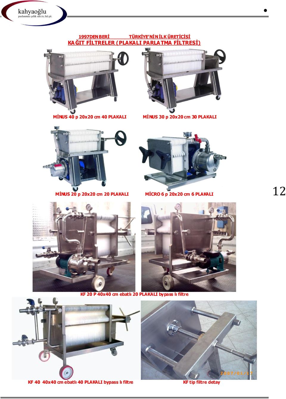 20x20 cm 20 PLAKALI MİCRO 6 p 20x20 cm 6 PLAKALI 12 KF 20 P 40x40 cm ebatlı 20