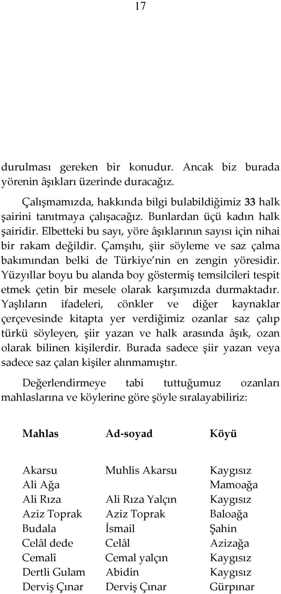 Yüzyıllar boyu bu alanda boy göstermiş temsilcileri tespit etmek çetin bir mesele olarak karşımızda durmaktadır.