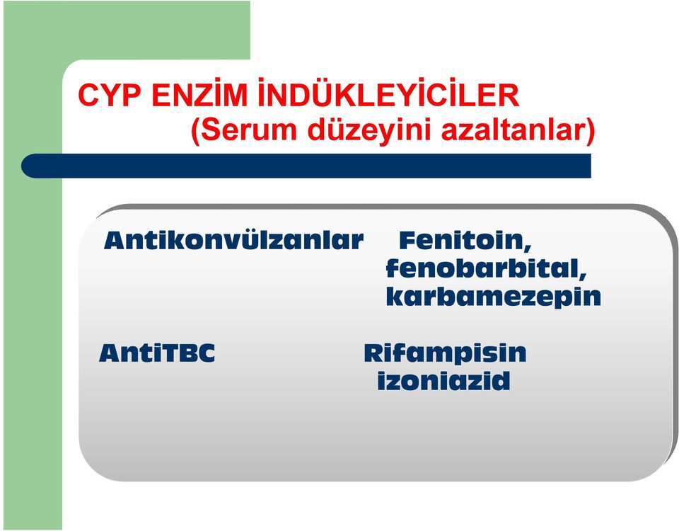 Antikonvülzanlar Fenitoin,