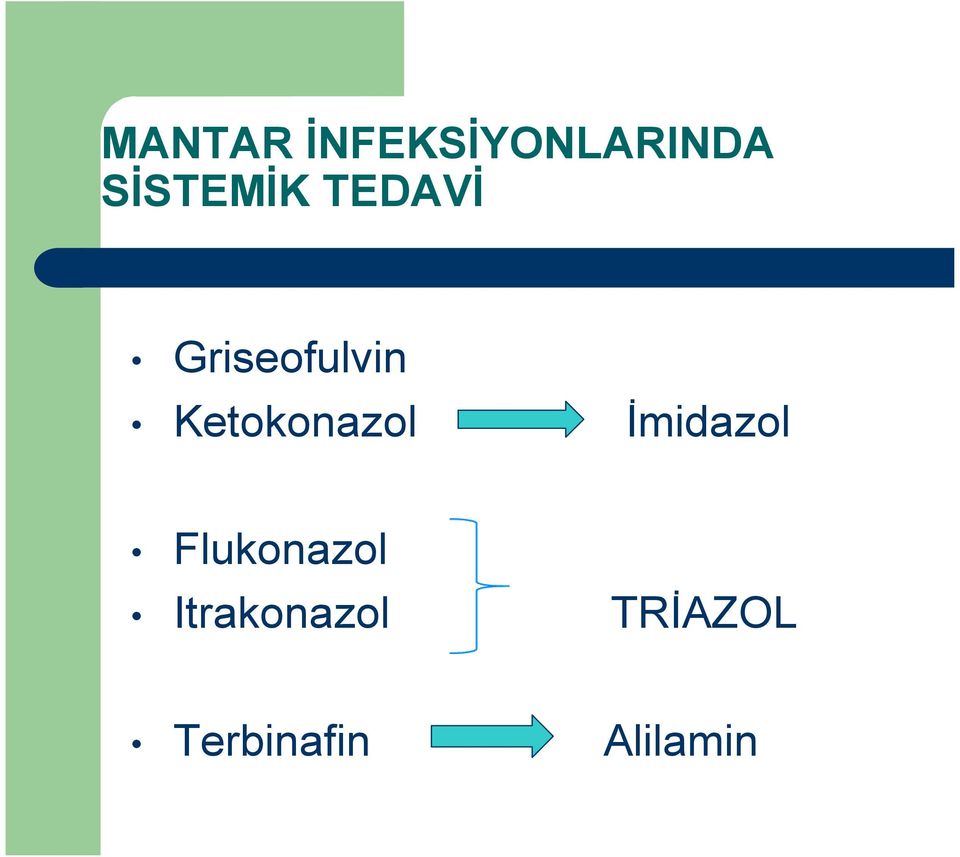 Ketokonazol Đmidazol Flukonazol