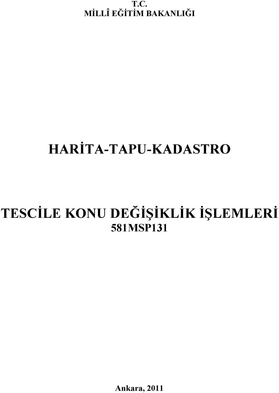 HARİTA-TAPU-KADASTRO