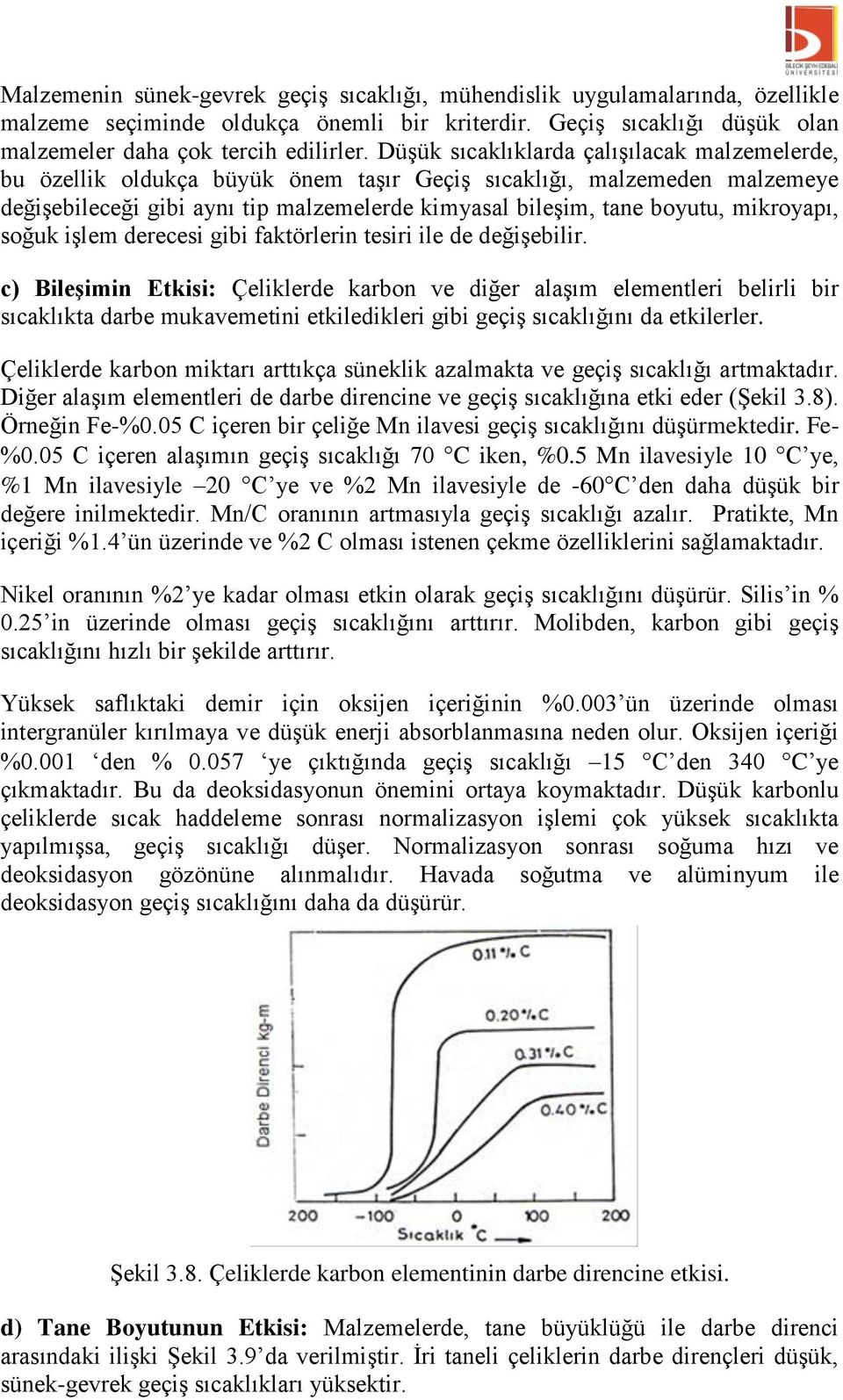 mikroyapı, soğuk işlem derecesi gibi faktörlerin tesiri ile de değişebilir.